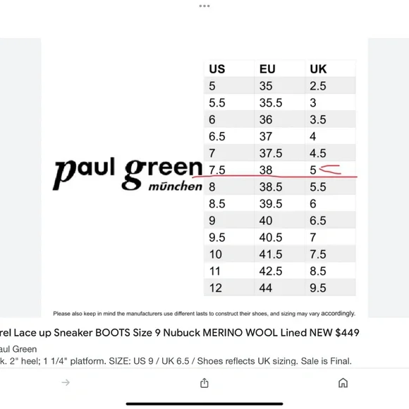 Paul Green boots,distressed brown. - Picture 14 of 14